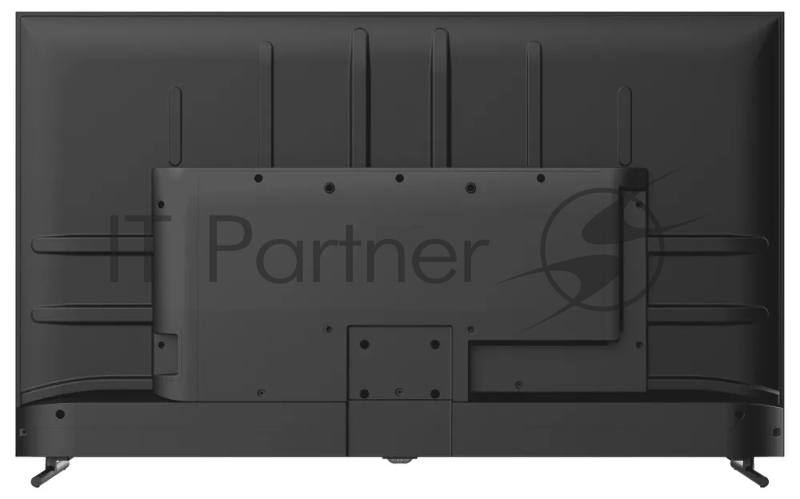 Телевизор Topdevice 50/UHD/VA-QLED/Smart Wildred/2-8ГБ/БT черный