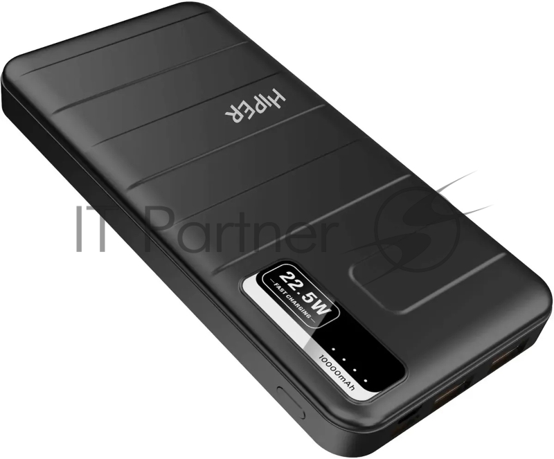 Внешний аккумулятор HIPER STX 10000 чёрный (10000 мАч, быстрая зарядка)