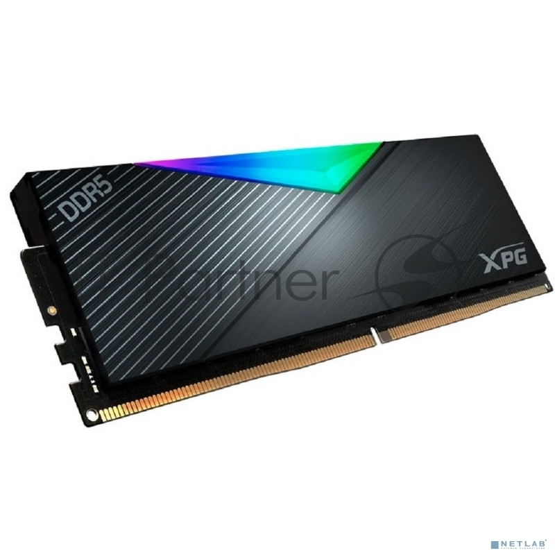 Оперативная память Adata 32GB DDR5 5200 (2*16Gb) DIMM XPG Lancer Black RGB Gaming Memory RTL