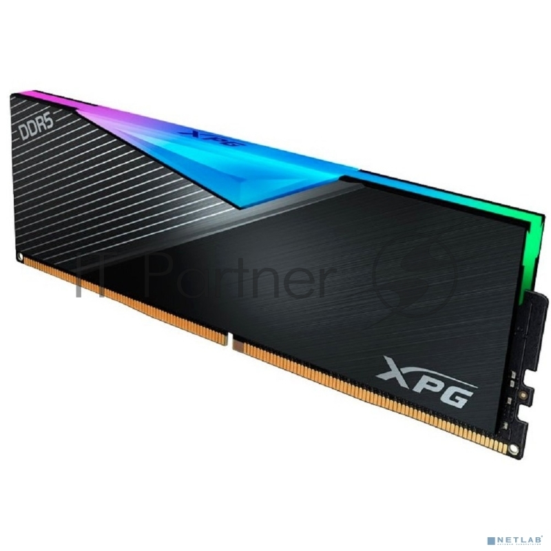 Оперативная память Adata 32GB DDR5 5200 (2*16Gb) DIMM XPG Lancer Black RGB Gaming Memory RTL