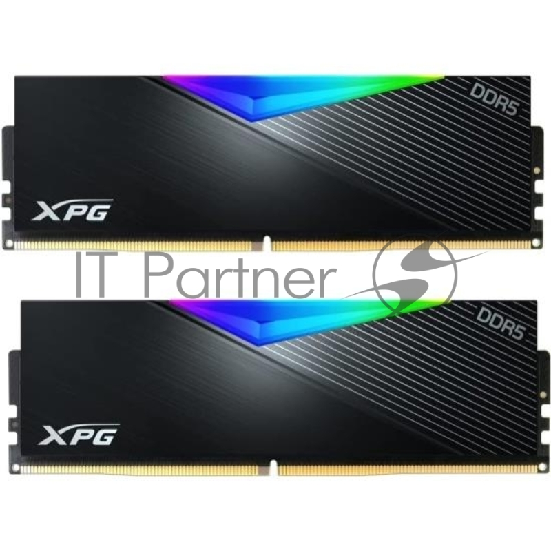 Оперативная память Adata 32GB DDR5 5600MHz XPG Lancer RGB (2x16GB) CL36-36-36 UDIMM 288-Pins Kit Black Heatsink (AX5U5600C3616G-DCLARBK)
