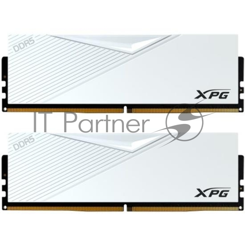 Оперативная память ADATA 16GB (2 x 8Gb) DDR5 UDIMM, XPG LANCER, 5200 MHz CL38-38-38, 1.25V, Белый Радиатор