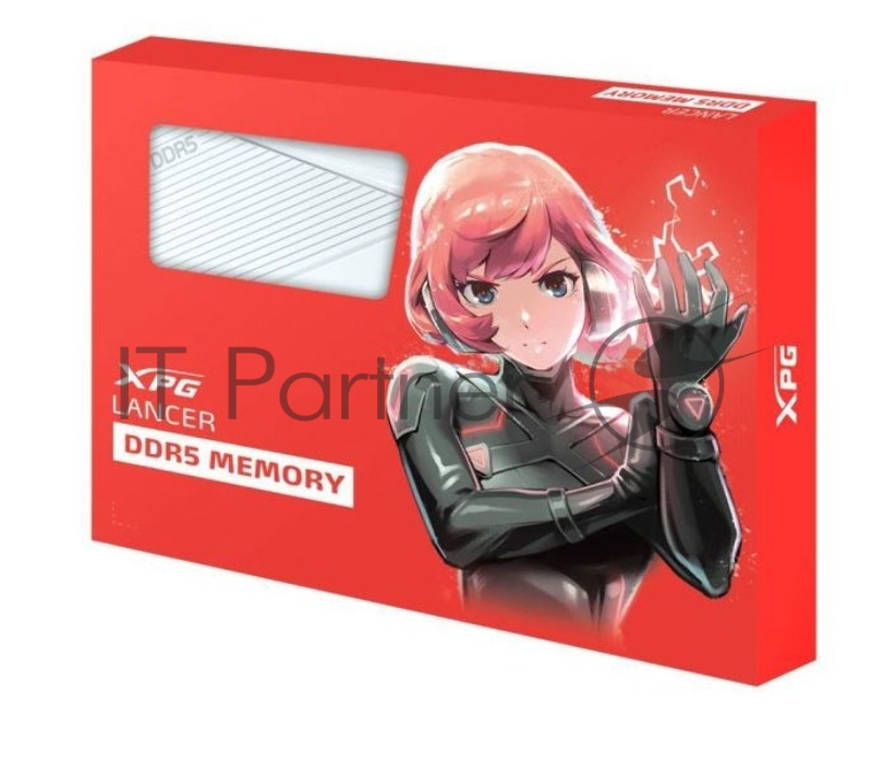 Оперативная память Adata XPG Lancer RGB DDR5 Общий объём памяти 64Гб Module capacity 2x32Гб 5600 МГц Множитель частоты шины 36 1.25 В RGB AX5U5600C3632G-DCLARWH