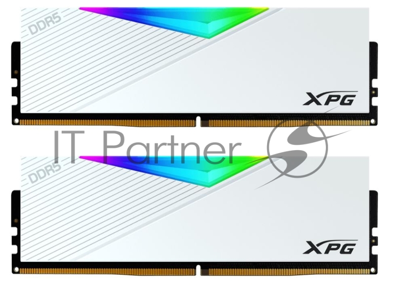 Оперативная память ADATA 32GB DDR5 6800 (2*16Gb) DIMM XPG Lancer RGB 1.40V, CL34-45-45, white