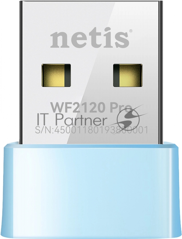 Wi-Fi адаптер NETIS WF2120 PRO USB DRIVE-FREE 150MBPS