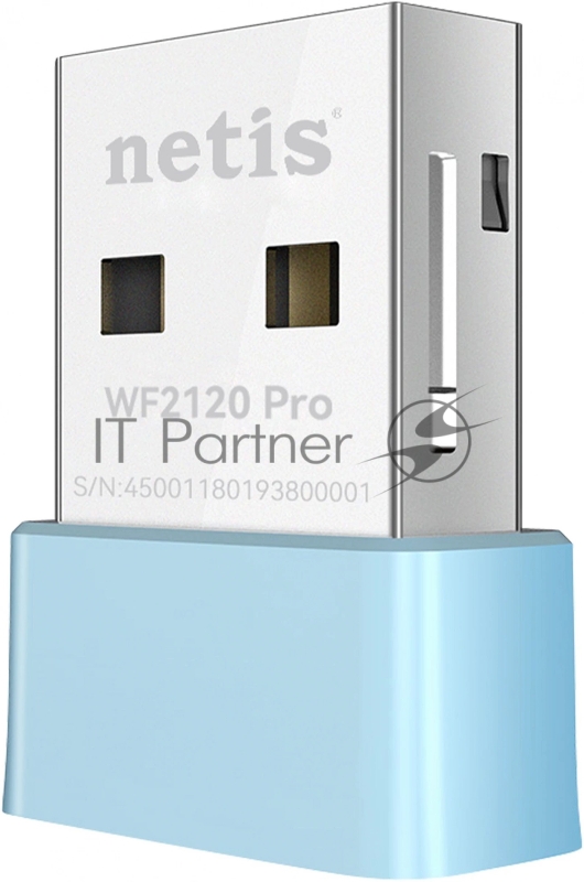 Wi-Fi адаптер NETIS WF2120 PRO USB DRIVE-FREE 150MBPS