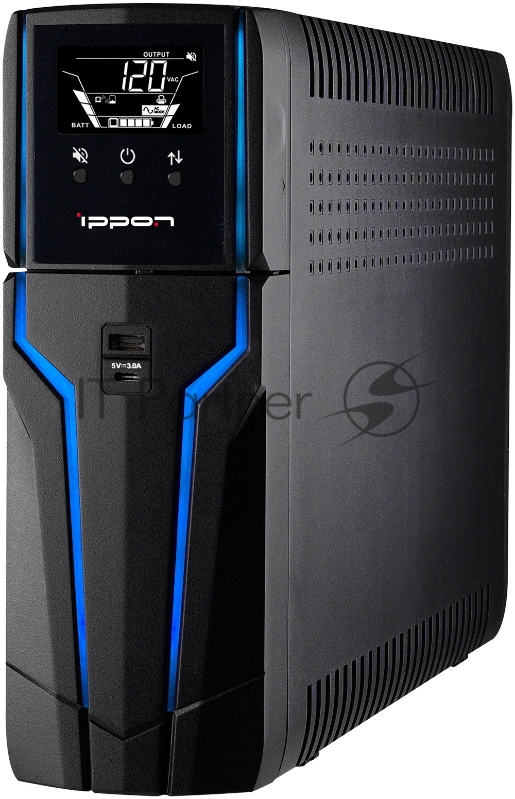 Источник бесперебойного питания Ippon Game Power Pro 1500 900Вт 1500ВА черный