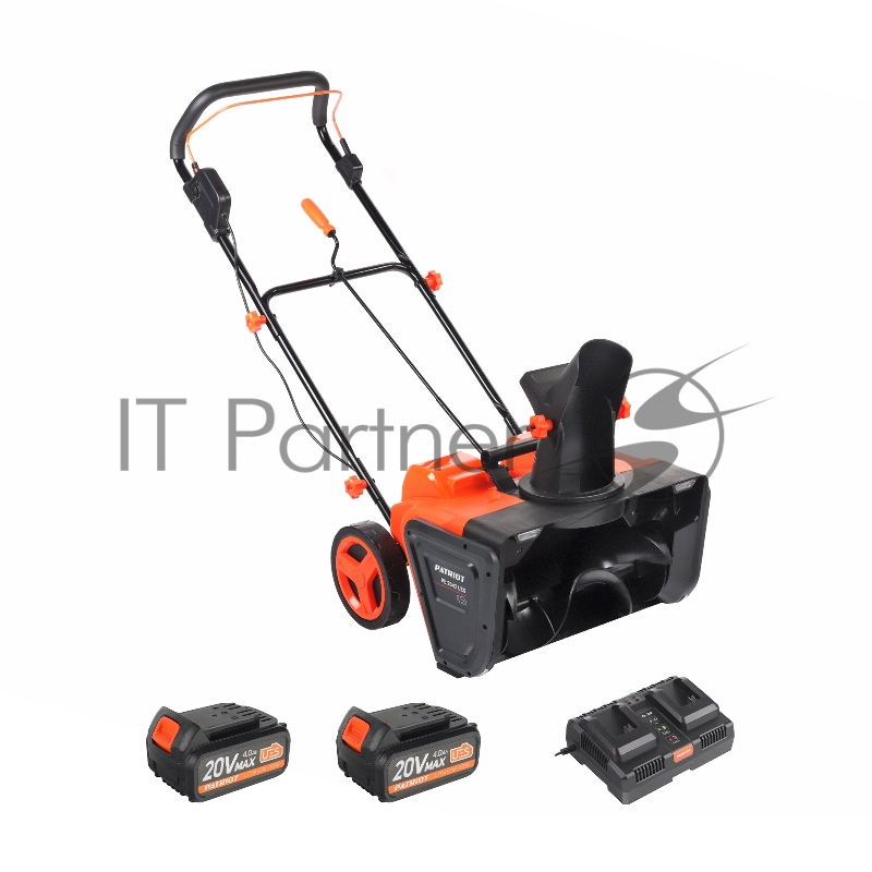 Снегоуборщик аккумуляторный Patriot PE 2842 UES 20V MAX*2 2АКБ 4Ah+ЗУ