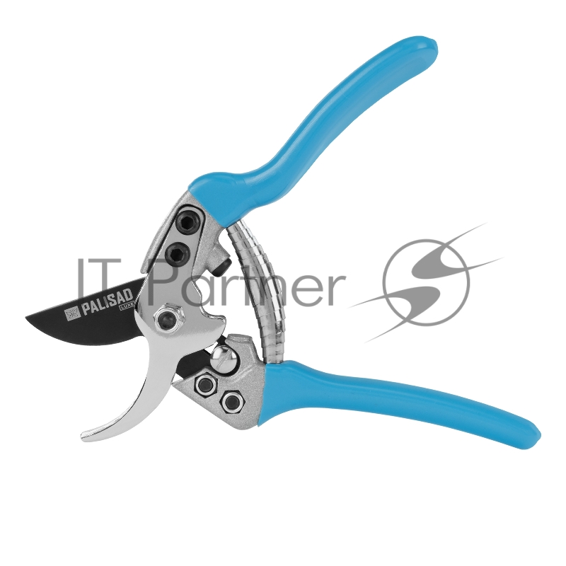 Секатор прямого реза, 190 мм, алюминиевые обрезиненые рукоятки, LUXE// Palisad