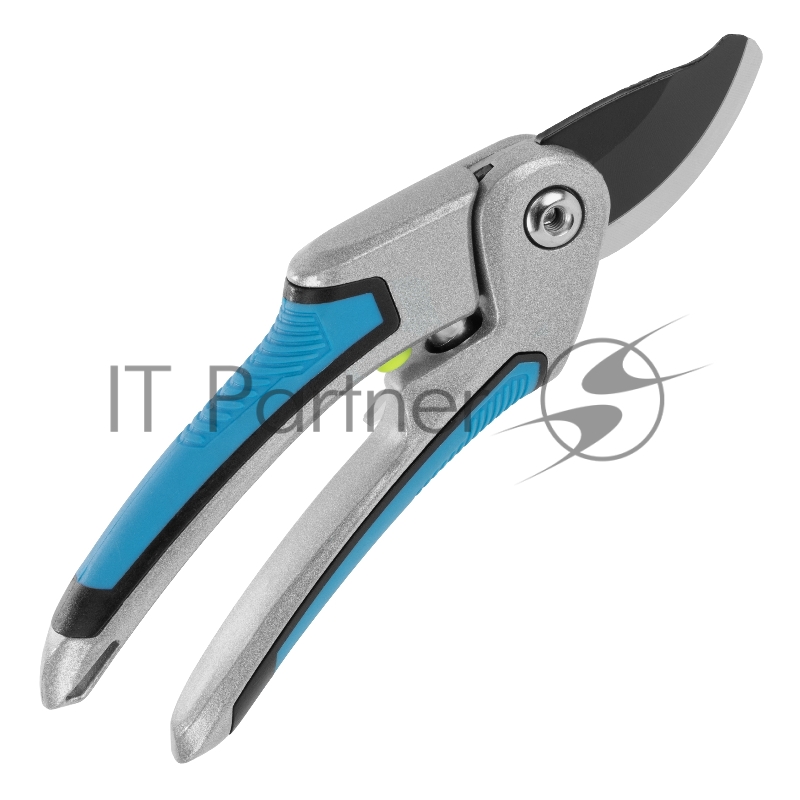 Секатор прямого реза, 215 мм, регулировка захвата, трехкомпонентные рукоятки, LUXE// Palisad