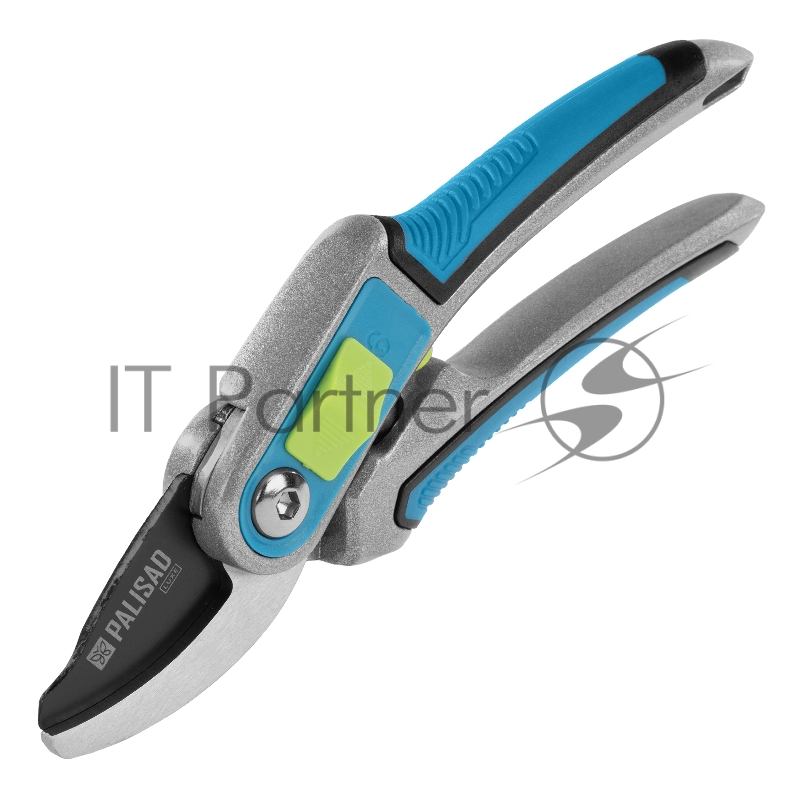 Секатор прямого реза, 215 мм, регулировка захвата, трехкомпонентные рукоятки, LUXE// Palisad