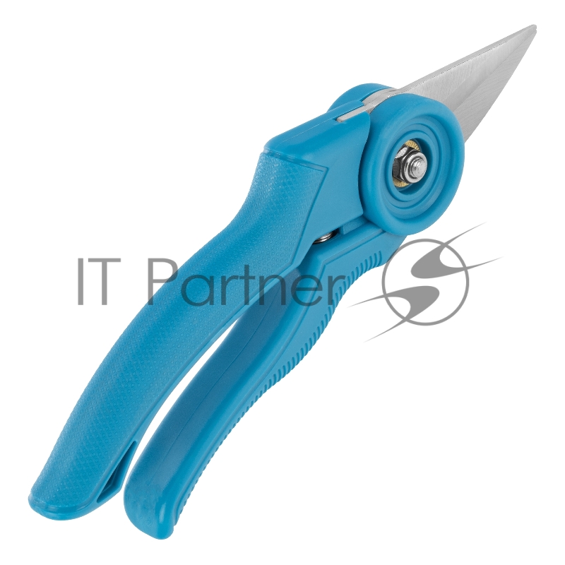 Секатор цветочный, 215 мм, регулировка захвата, пластиковые рукоятки, LUXE// Palisad