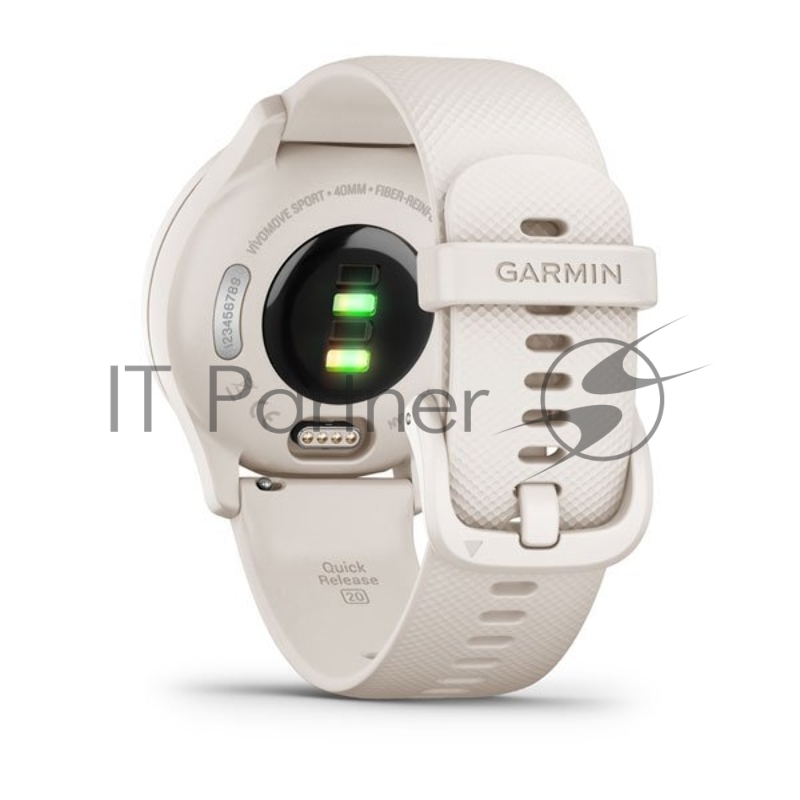 Смарт-часы Garmin Vivomove Sport цвет слоновой кости 40мм