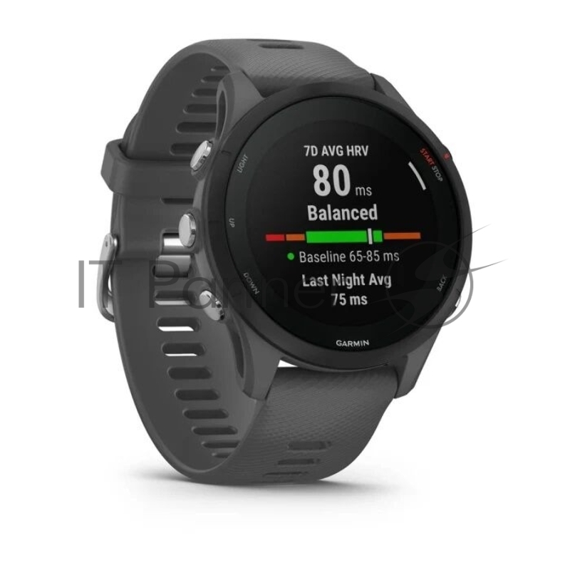 Смарт-часы Garmin Forerunner 255 темно-серый 45,6мм