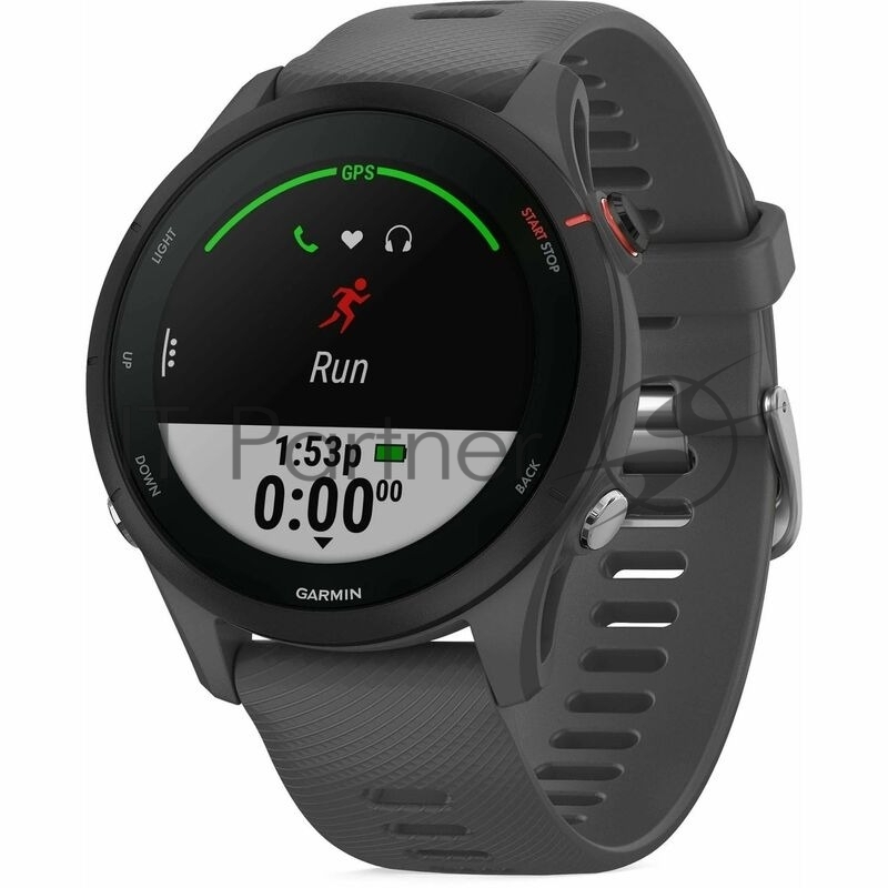 Смарт-часы Garmin Forerunner 255 темно-серый 45,6мм