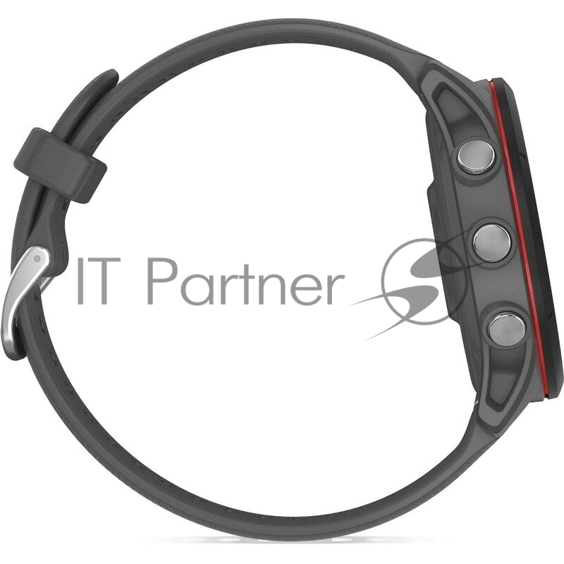 Смарт-часы Garmin Forerunner 255 темно-серый 45,6мм