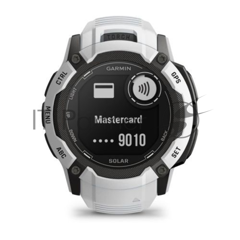 Смарт-часы Garmin Instinct 2X Solar белый 50мм