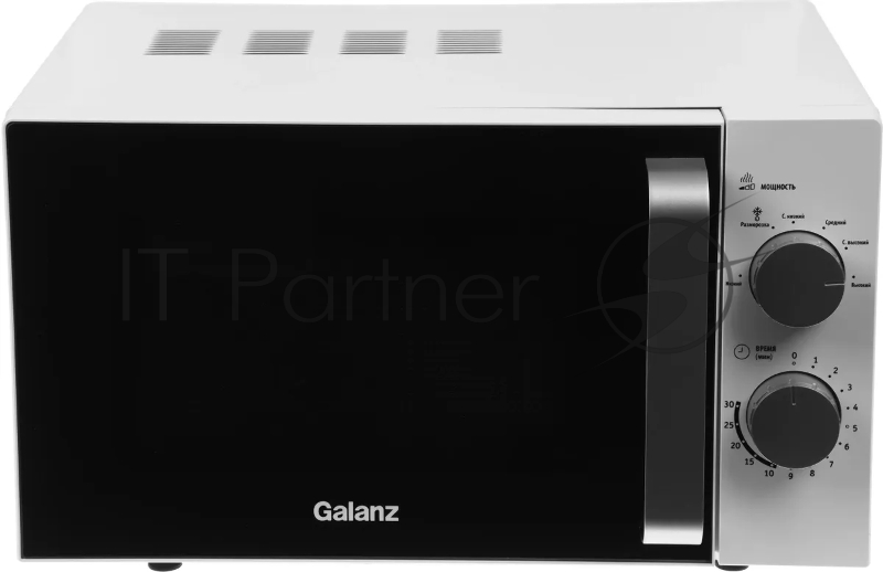 Микроволновая печь Galanz MOS-2401FMW 20л, 800Вт, белый