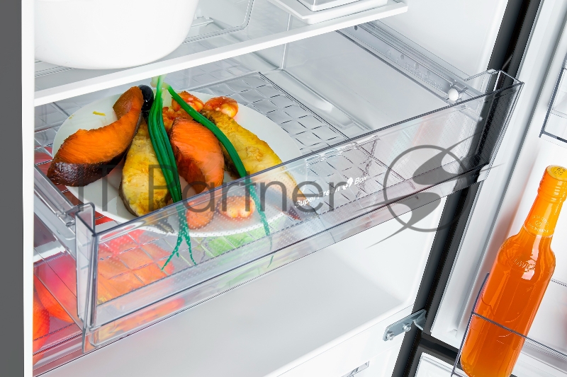 Холодильник Atlant XM 6624-159 черный, двухкамерный 268/119л морозилка снизу