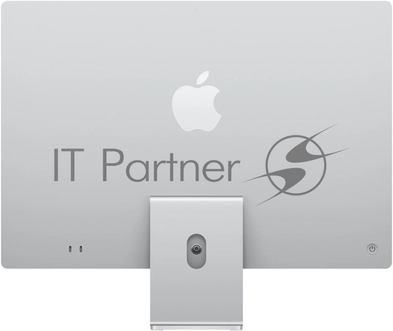 Моноблок Apple iMac A3247 24 4.5K M4 8 core (4) 16Gb SSD256Gb 8 core GPU macOS WiFi BT 143W клавиатура мышь Cam серебристый 4480x2520