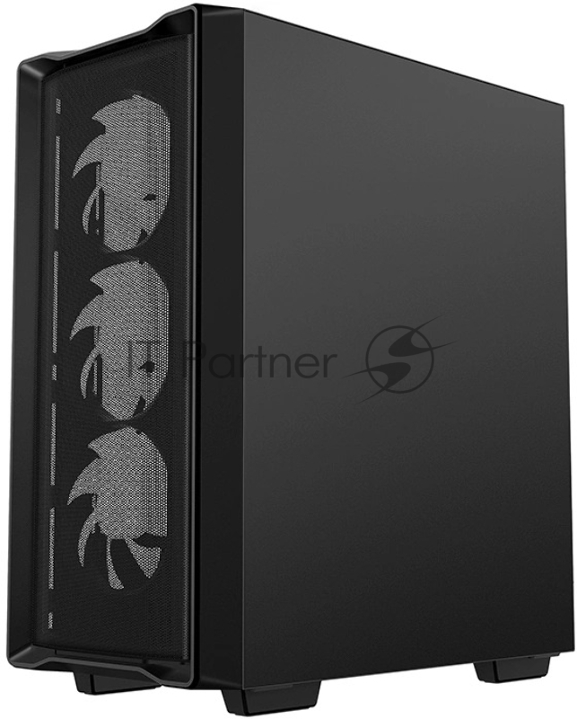 Корпус Deepcool CC560 MESH V2 черный без БП ATX 8x120mm 5x140mm 1xUSB2.0 audio bott PSU