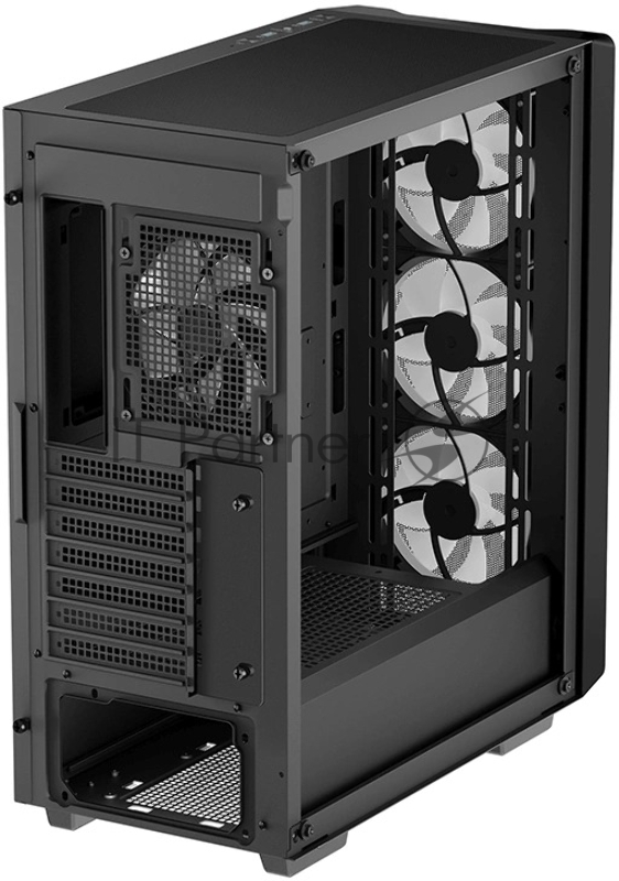 Корпус Deepcool CC560 MESH V2 черный без БП ATX 8x120mm 5x140mm 1xUSB2.0 audio bott PSU