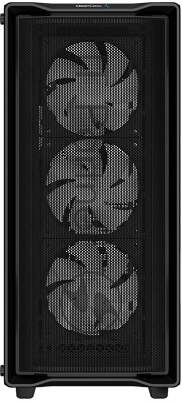 Корпус Deepcool CC560 MESH V2 черный без БП ATX 8x120mm 5x140mm 1xUSB2.0 audio bott PSU