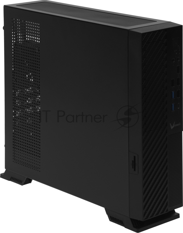 Корпус Formula SFF T12 черный без БП mATX 1x80mm 4xUSB2.0 2xUSB3.0 1xUSB3.1 audio