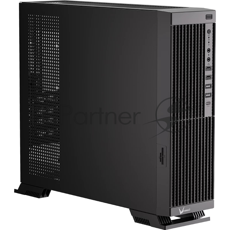 Корпус Formula SFF T11 черный без БП mATX 1x80mm 2xUSB2.0 2xUSB3.0 1xUSB3.1 audio