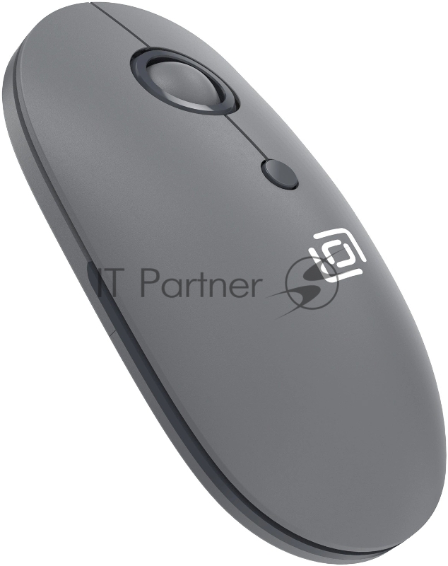 Мышь Оклик 408MW графитовый оптическая 1600dpi silent беспров. USB для ноутбука 4but (2007533)