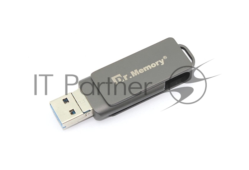 Флешка USB Dr. Memory 051 4Гб, USB 3.0, черный
