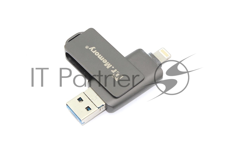 Флешка USB Dr. Memory 051 8Гб, USB 3.0, черный