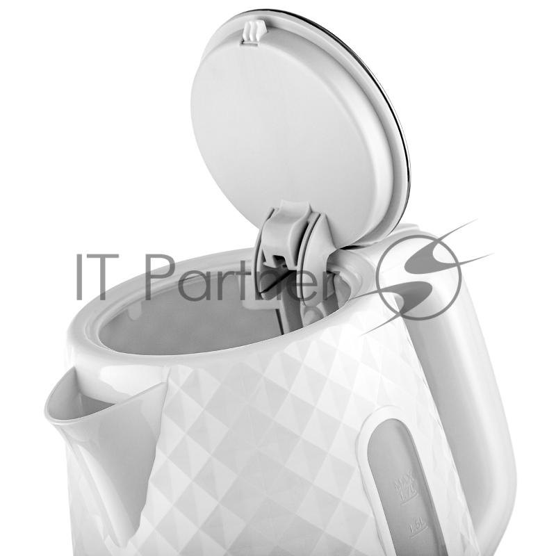 Чайник электрический BRAYER BR6104WH, белый, 1.7л, 2200 Вт