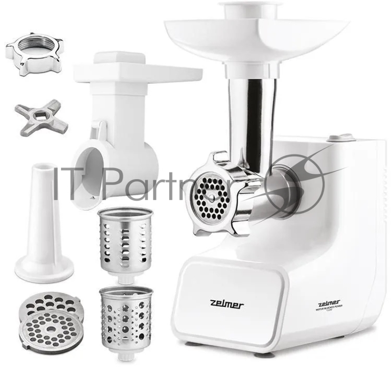 Мясорубка Zelmer ZMM3512B белый