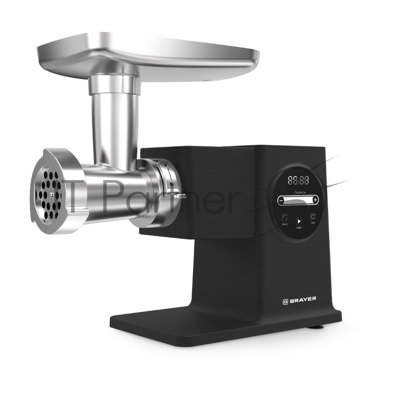 Мясорубка BRAYER BR1611, 2500Вт, черный