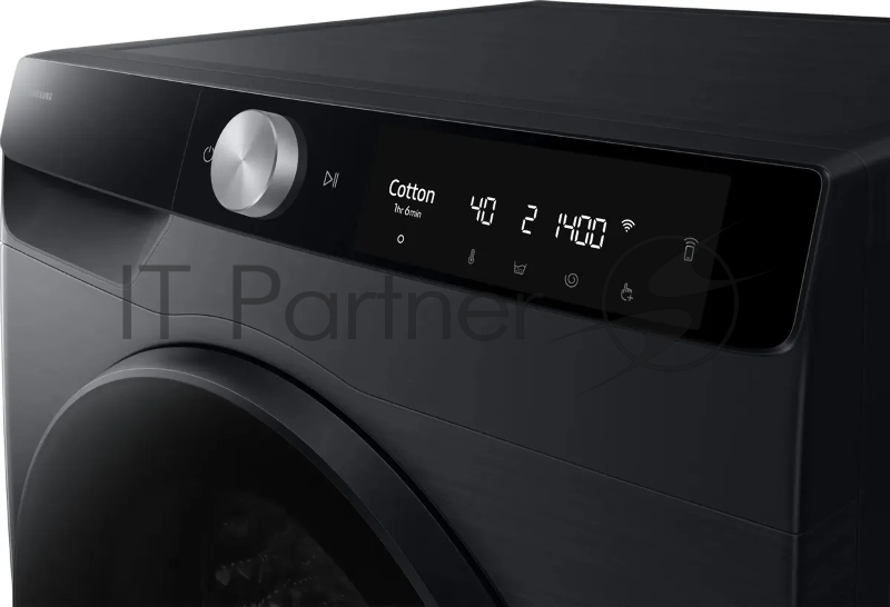 Стиральная машина Samsung WD11DG6B85BBLP класс: A загр.фронтальная макс.:11кг (с сушкой) черный инвертер