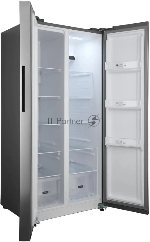 Холодильник Hyundai CS45082F 2-хкамерн. нержавеющая сталь