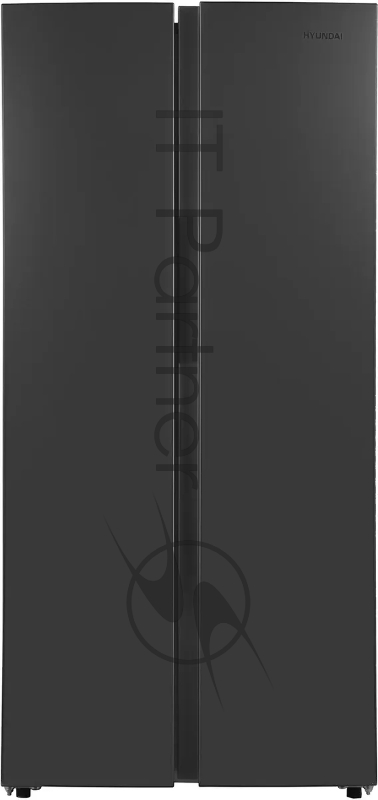 Холодильник Hyundai CS45082F 2-хкамерн. нержавеющая сталь