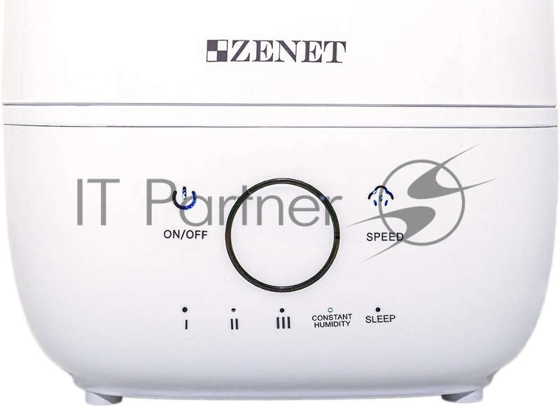 Увлажнитель воздуха Zenet ZET-409 25Вт (ультразвуковой) белый