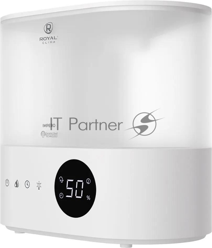 Увлажнитель воздуха Royal Clima RUH-IM300/3.5E-WT 25Вт (ультразвуковой) белый