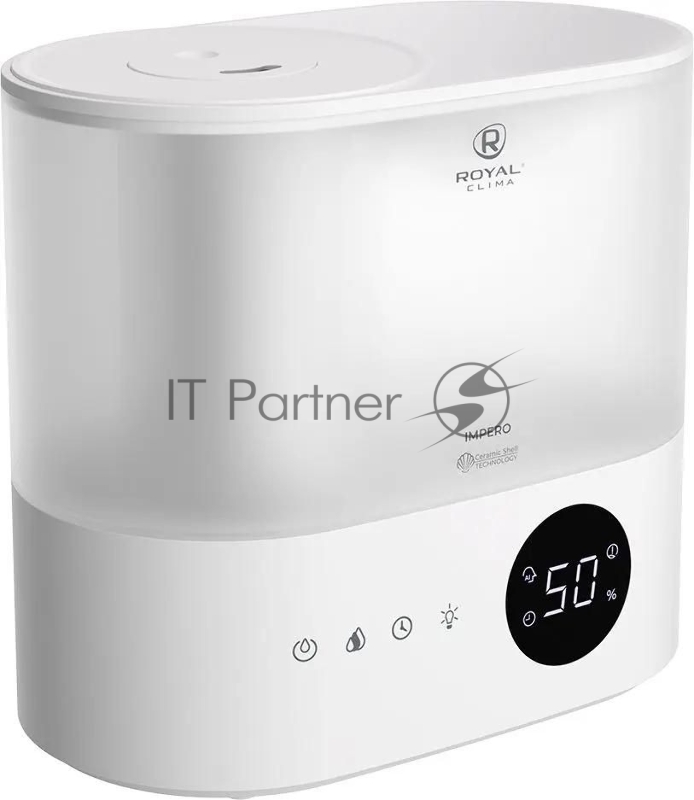 Увлажнитель воздуха Royal Clima RUH-IM300/3.5E-WT 25Вт (ультразвуковой) белый