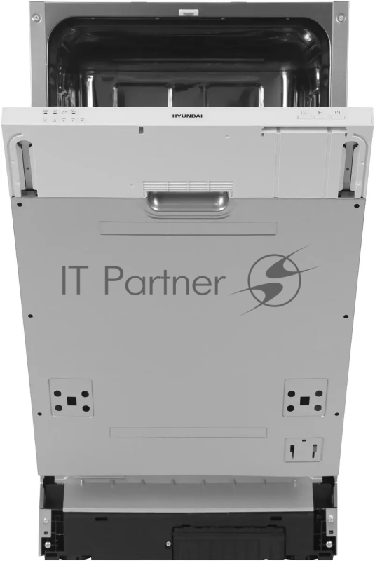 Посудомоечная машина встраив. Hyundai HBD 440P 2100Вт узкая серебристый/белый