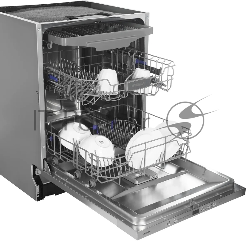 Посудомоечная машина встраив. Hyundai HBD 674 2100Вт полноразмерная серебристый