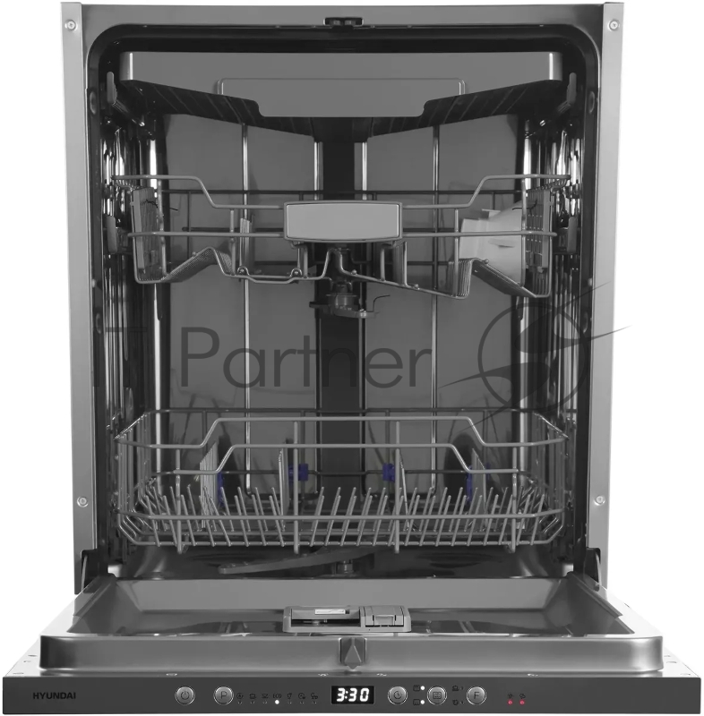 Посудомоечная машина встраив. Hyundai HBD 674 2100Вт полноразмерная серебристый