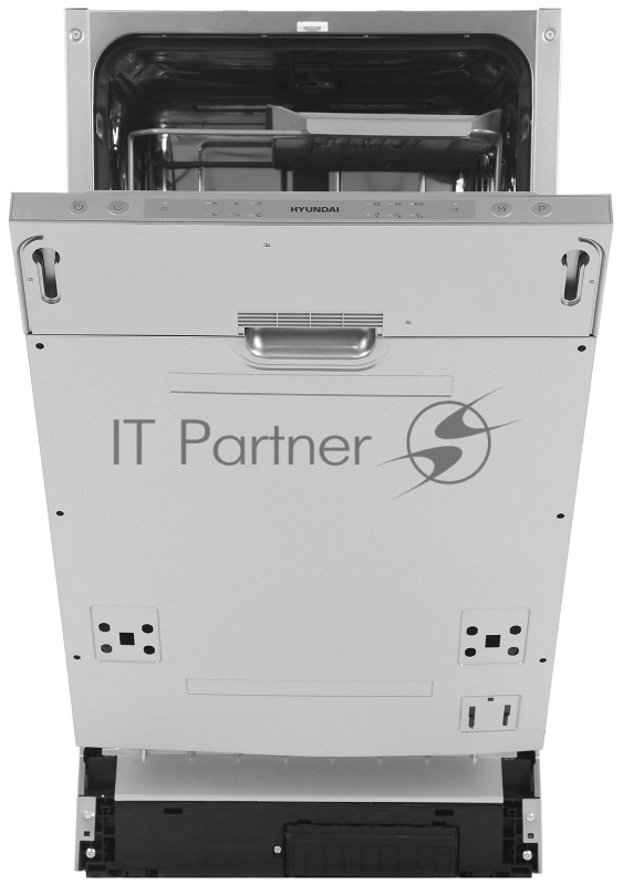 Посудомоечная машина встраив. Hyundai HBD 460 2100Вт узкая серебристый