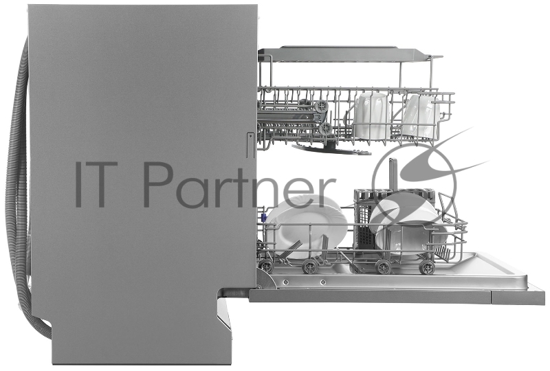 Посудомоечная машина встраив. Hyundai HBD 460 2100Вт узкая серебристый