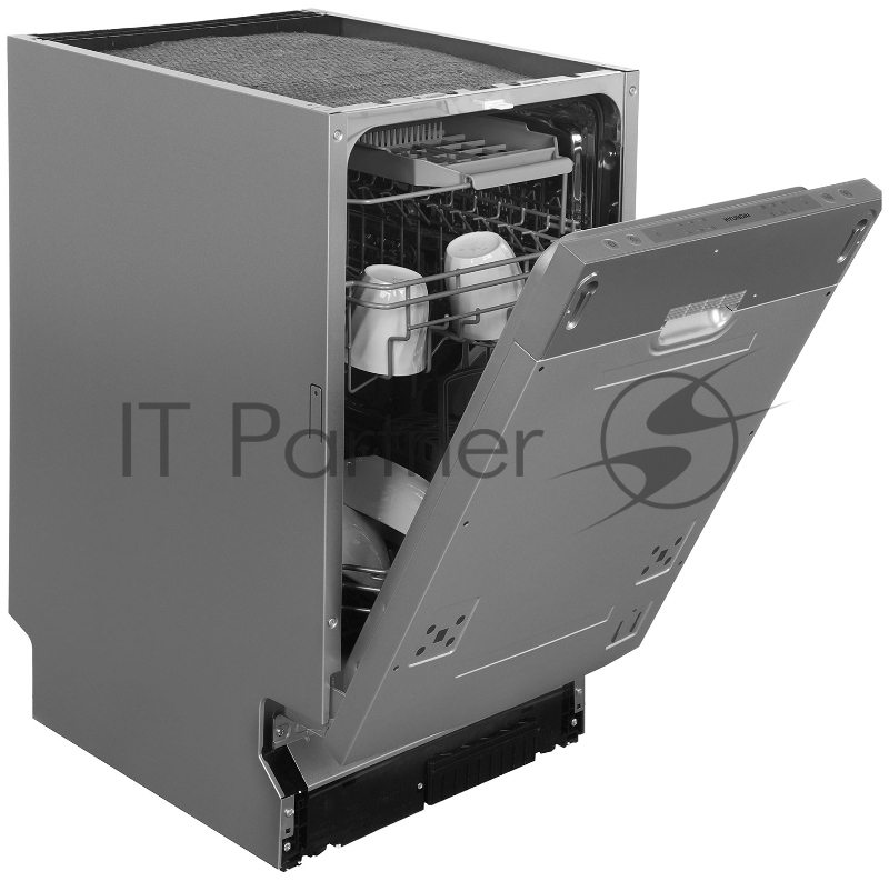 Посудомоечная машина встраив. Hyundai HBD 460 2100Вт узкая серебристый