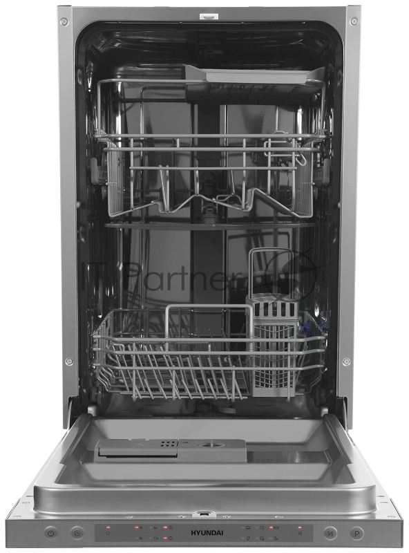 Посудомоечная машина встраив. Hyundai HBD 460 2100Вт узкая серебристый