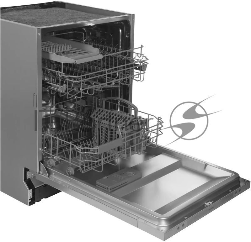 Посудомоечная машина встраив. Hyundai HBD 661 2100Вт полноразмерная серебристый