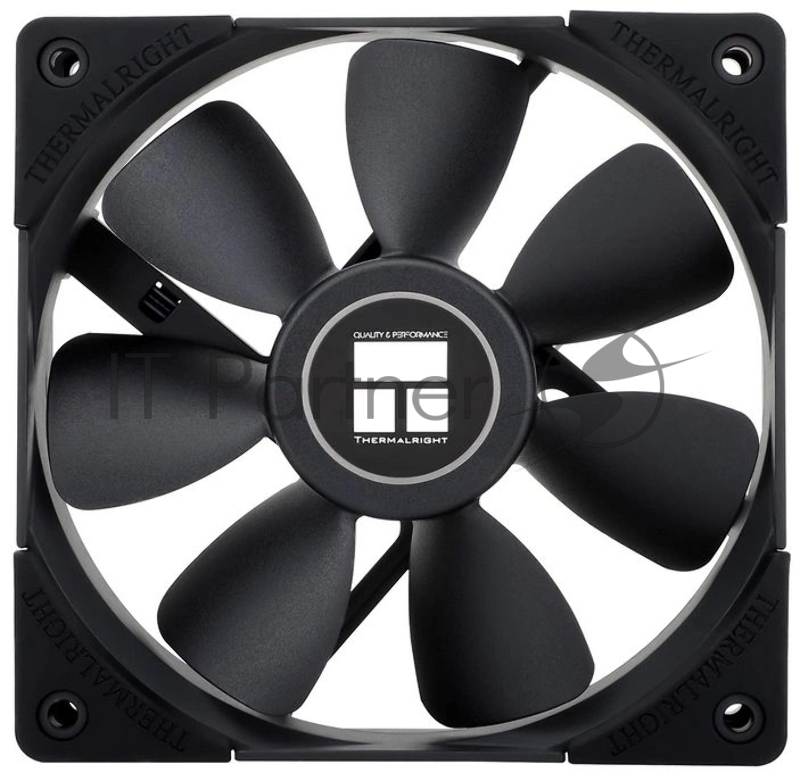 Вентилятор для корпуса Thermalright TL-R12-B 120х120x25 черный 4-pin 23дБ Ret